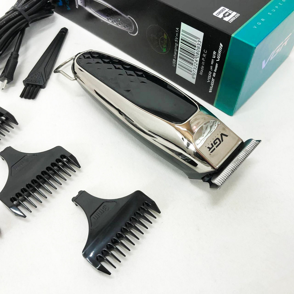 Машинка для стрижки волос мощная VGR, Модная машинка для стрижки волос окантовки RX-27 Львов - изображение 5
