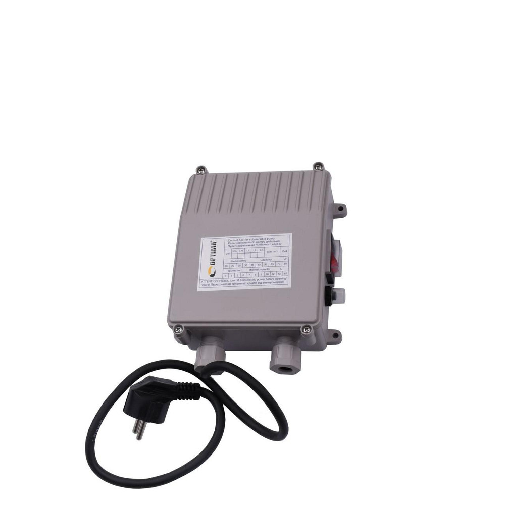 Насос свердловинний з підв, стійк, до піску OPTIMA 3,5SDm3/23 1,5 кВт 124м кабель 1,5м NEW (000021131) Київ - фото 5