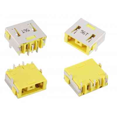 Роз'єм живлення ноутбука для Lenovo PJ579 (rectangle + center pin) Универсальный (A49058) Вінниця