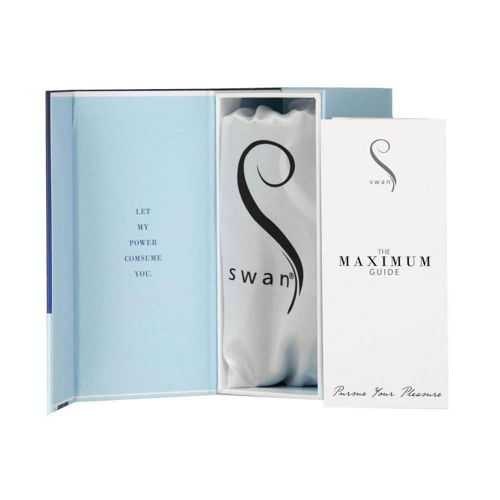 Вибропуля Swan Maximum + Comfy Cuff Blue, супермощная, разная интенсивность, силиконовая манжета Sex Aura Киев - изображение 7