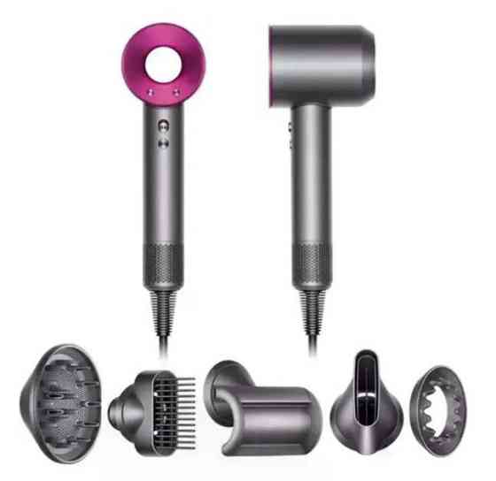 Фен Super Hair Dryer з 5 насадками для швидкого сушіння та укладання волосся VA-34 Київ