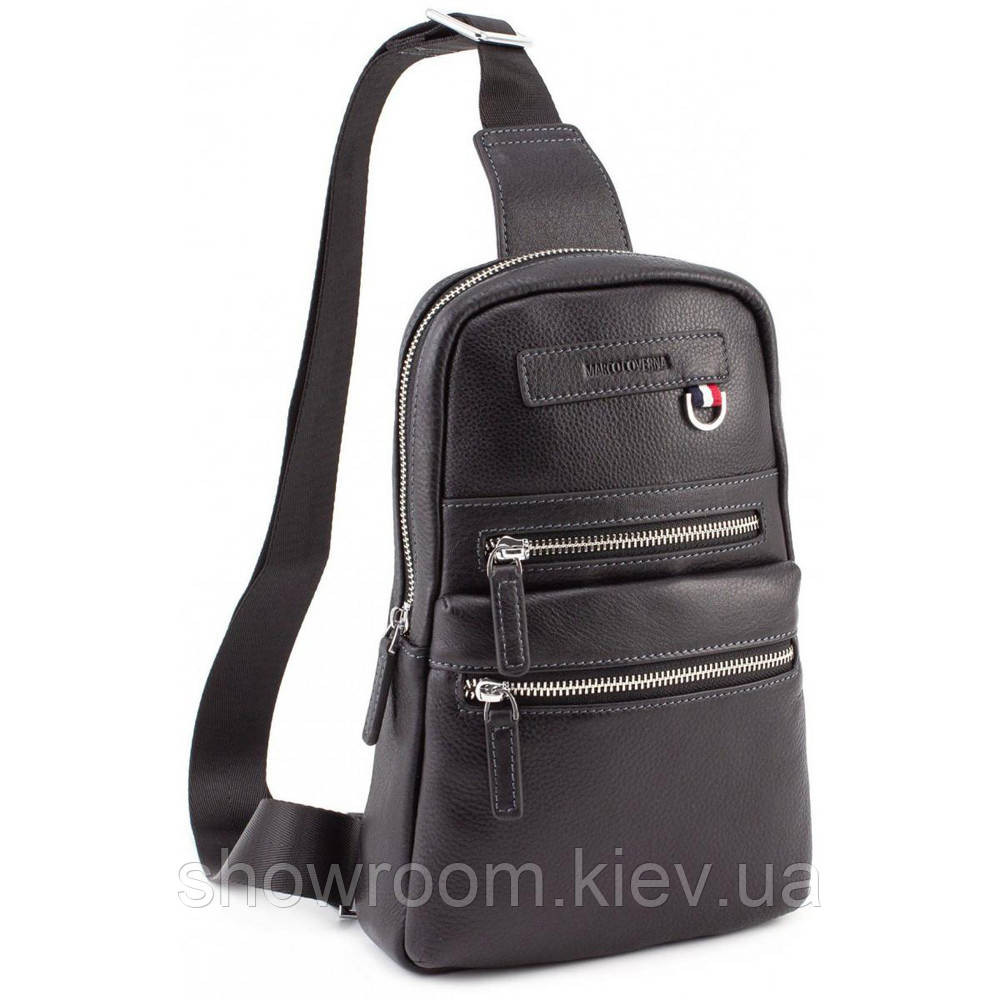Чоловічі брендові сумки на груди (бананка) Marco Coverna (3366) Київ - фото 1