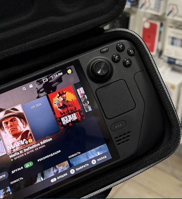 Ігрова приставка Valve Steam Deck OLED 512 GB (Black) Київ - фото 5