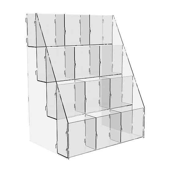 Подставка EKOSTAR под ручки и карандаши 12 отделений 252х175х330 Киев