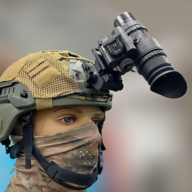 Прибор ночного видения Монокуляр PVS-18 1х32 с креплением FMA L4G24 на шлем + подсумок Киев - изображение 2