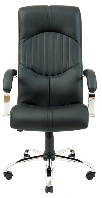Офисное Кресло Руководителя Richman Hermes Fly 2230 Хром М1 Tilt Черный Днепр - изображение 2