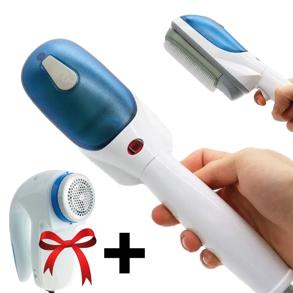 Отпариватель для одежды Steam Brusher + Подарок Машинка от катышков Lint Remover YX-5880 / Паровой утюг Киев - изображение 1