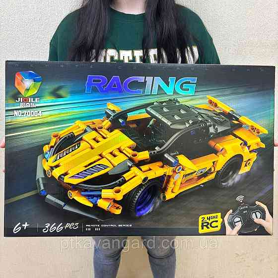 Конструктор машинка на радиоуправлении 366 деталей техник сборная модель с пультом 70004 Хмельницкий