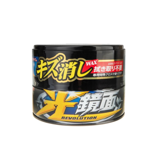 Твердый воск SOFT99 Scratch Clear Wax Mirror Finish Black от царапин для темных авто 200 г Чортков