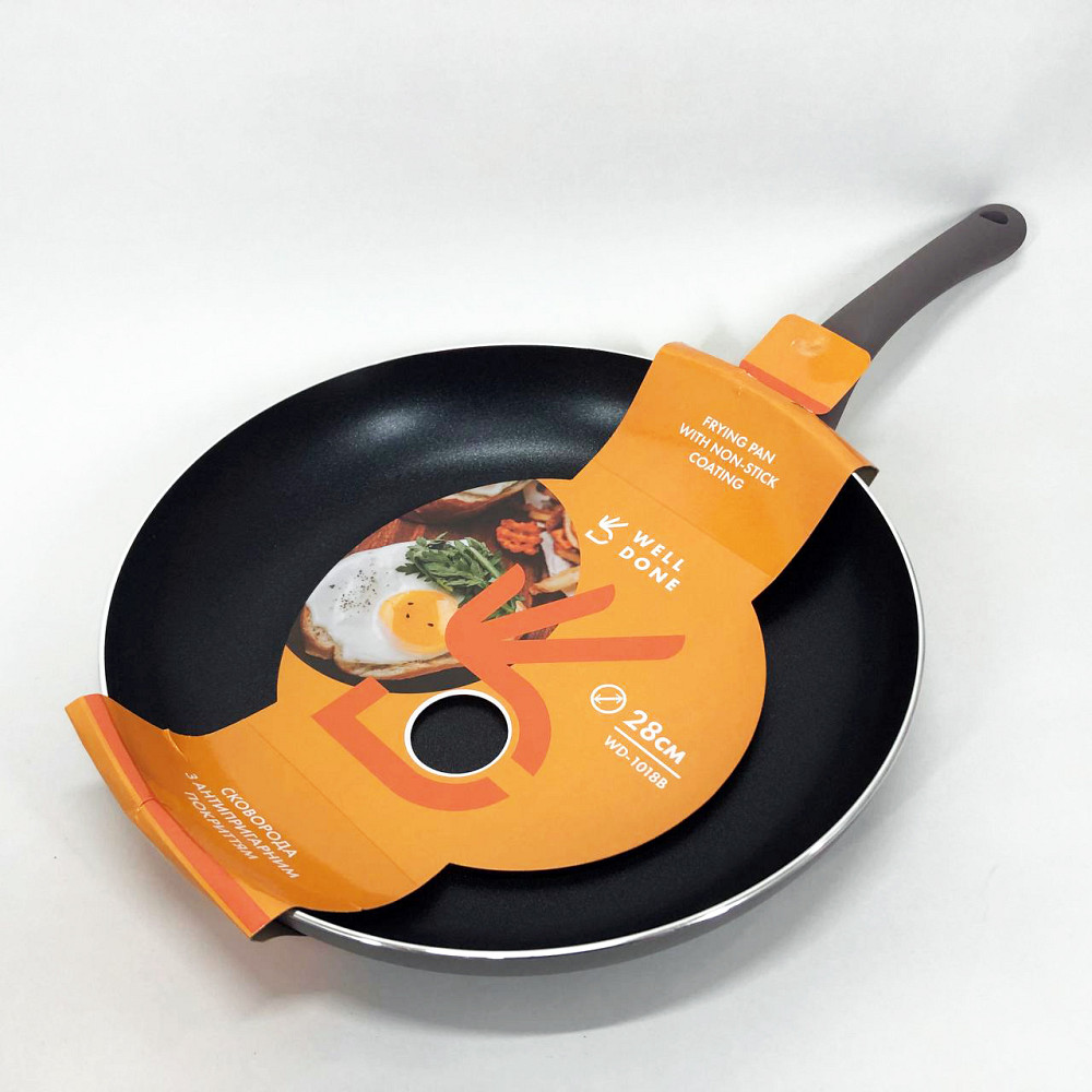 Сковорода для готовки на индукционной плите, Сковорода гриль удобная Качественная для жарки SV-41 Львов - изображение 10