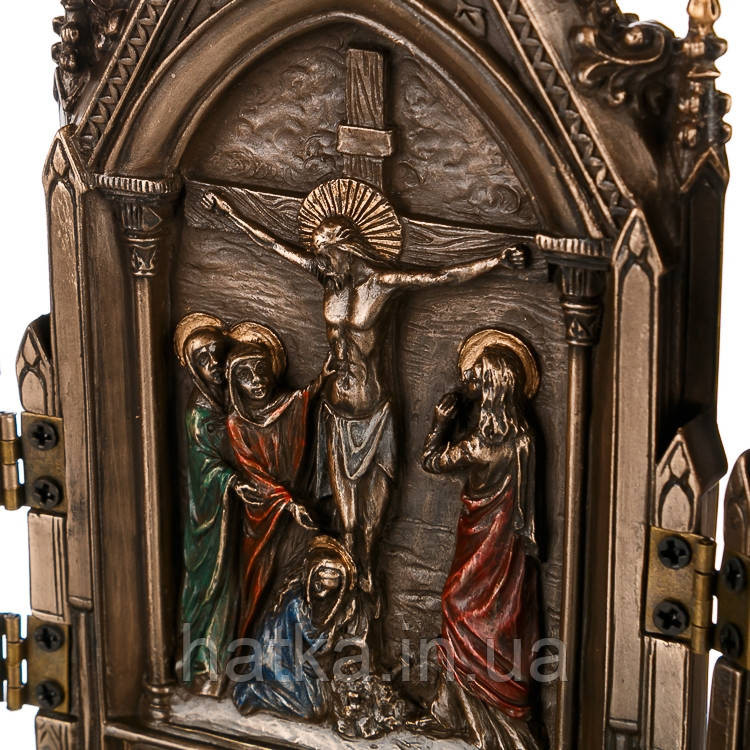 Статуетка Veronese "Триптих" 20*10 см основана сюжет із бронзовим покриттям 76234A4 Київ - фото 3