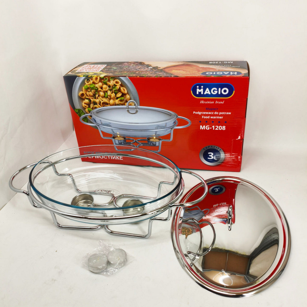 Мармитница для поддержания температуры блюд, Посуда для сохранения температуры, Мармит с подогревом XQ-66 Львов - изображение 7