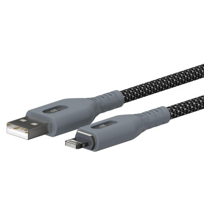 Дата кабель USB 2.0 AM to Lightning 1.0m Magnetic 2A black Armorstandart (ARM75508) Винница - изображение 3