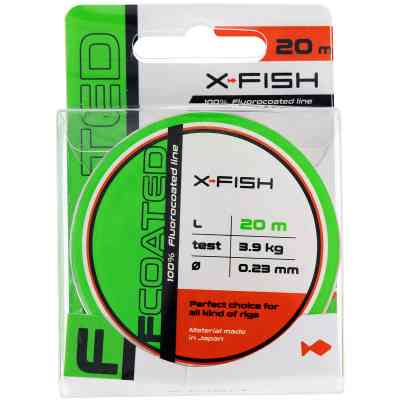 Флюорокарбон X-Fish FCoated 20m 0.23mm 3.9kg (1917.01.44) Вінниця