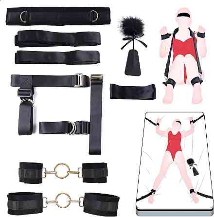 БДСМ-набір LOCKINK YEAHWOW Bed Restraint set Sex Aura Київ