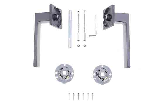 Ручка Linea Cali, модель Corner хром матовый Антрацит Киев