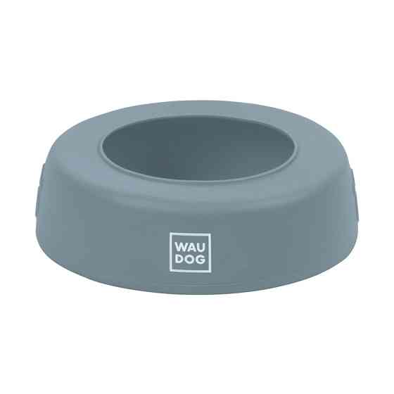 Миска непроливайка WAUDOG Silicone 1 л серый Киев