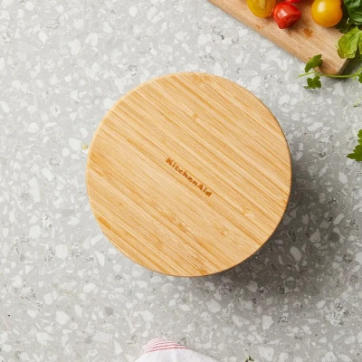 Миска KitchenAid Matte Oven-to-table з чорного керамограніту з кришкою (CC004972-001) Винница - изображение 8