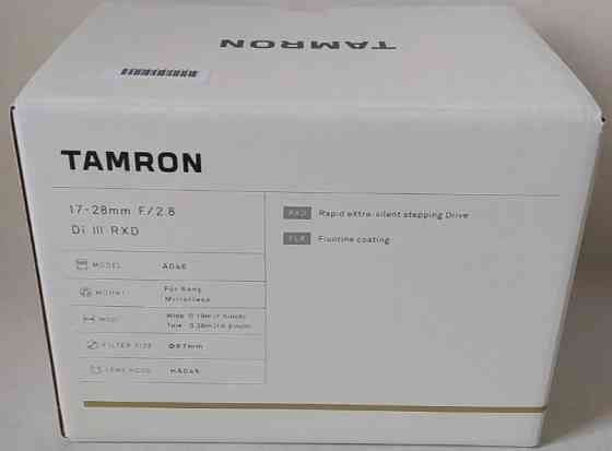 Объектив: Tamron AF 17-28mm f/2.8 Di III RTX (Sony -E) Харьков