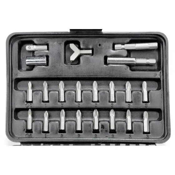 Набір біт LEX – Чехія, 100 шт, з адаптерами та кейсом Львів