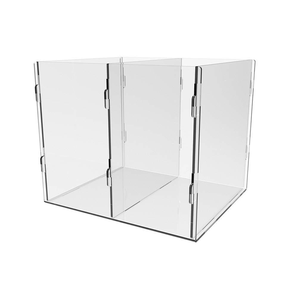 Коробка акрилова EKOSTAR 100х120х100 2 комірки збірна Київ - фото 1