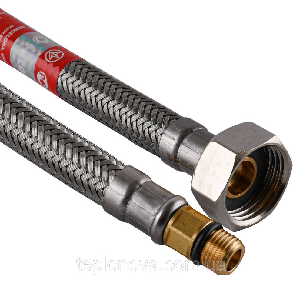 Шланг для смесителя TUCAI М10х1/2″ кор. 1,0м TAQ GRIF 200196 Черновцы - изображение 1