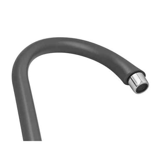 Змішувач для кухні Plamix Mario-011 Graphite (без підведення) (Колір графіт) (PM6099)   ( 21357 ) Харьков