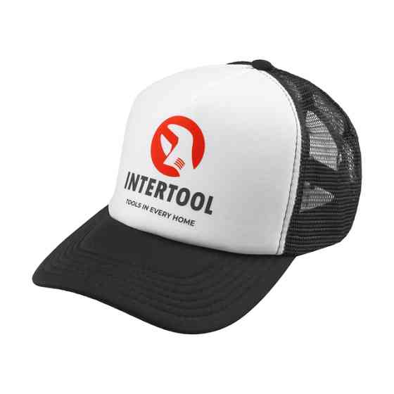 Бейсболка "INTERTOOL" (чорно/біла) Львів