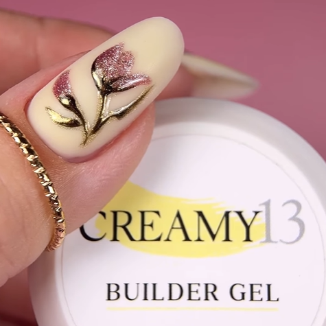Гель для нарощення нігтів Crooz Creamy gel 13 (ніжно-лимонний) 30мл Херсон