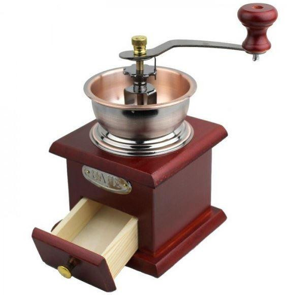 Ручна кавомолка з дерев&apos;яним ящиком Empire EM-2360 Вінниця - фото 3