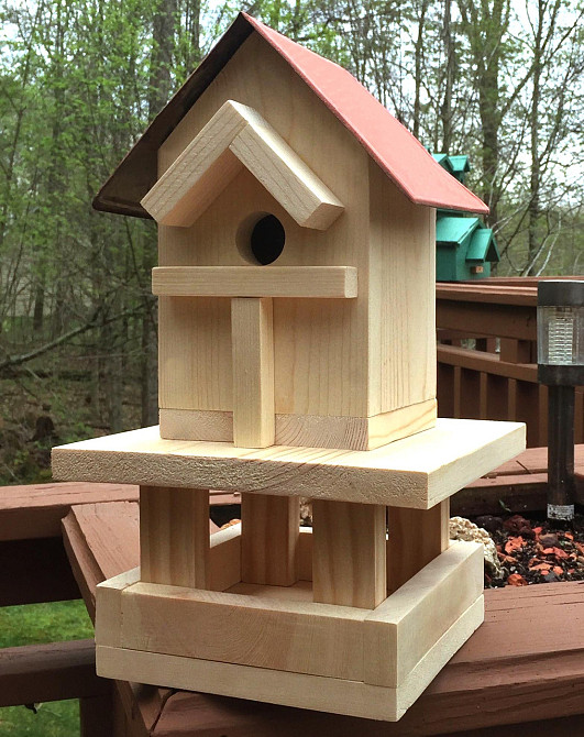 Годівниця зі шпаківнею "Косар" бланже Миколаїв - фото 3