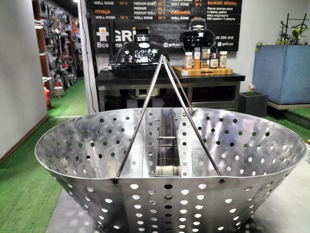 Корзинка для угля с разделителем для гриля Primo Oval XL 009875 Код: 009875 Ровно - изображение 6