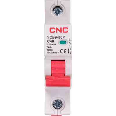 Автоматичний вимикач CNC YCB9-80M 1P C40 6ka (NV821464) Вінниця