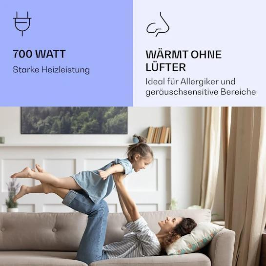 Розумний інфрачервоний нагрівач Wonderwall Air Art Forest Klarstein Німеччина Рівне - фото 2