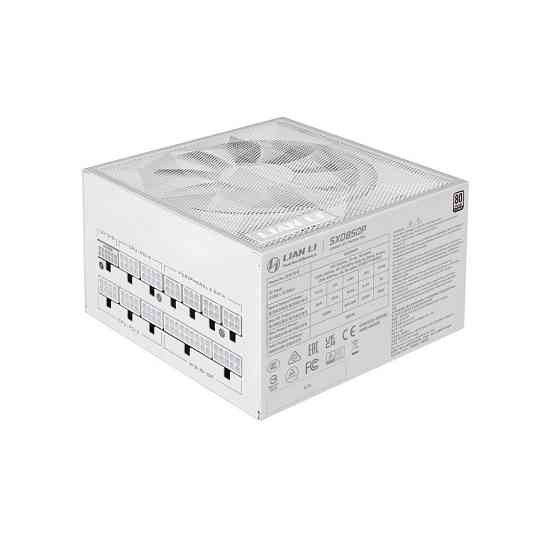 Блок питания Lian Li SX0850P White, EU Cord (G9P.SX0850P.W000.EU) ( 18923 ) Харків