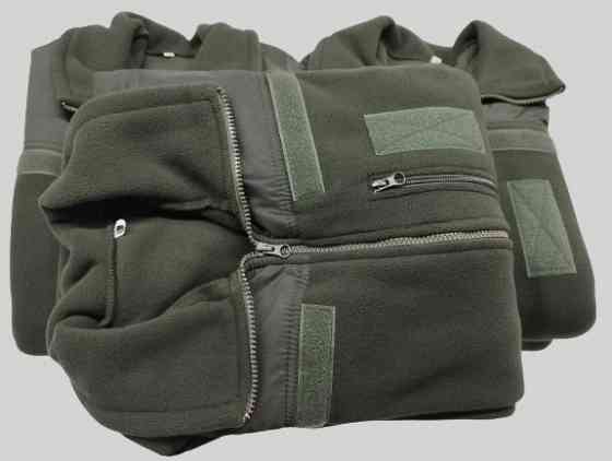 Реглан флісовий на блискавці під шеврони Чернівці