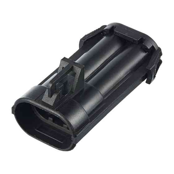 Разъем коннектор 2-кон., Вентилятор, 12065863, 12059897, APTIV (Delphi) Америка, Корея, Buick, Cadillac, Chevrolet, Daewoo, GMC Киев