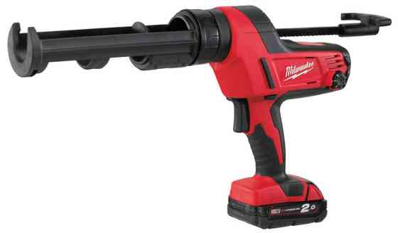 Пістолет для герметиків акумуляторний MILWAUKEE, C18 PCG/310C-201В, 310мл (+тримач картріджа, в сумці для інструментів) Одеса