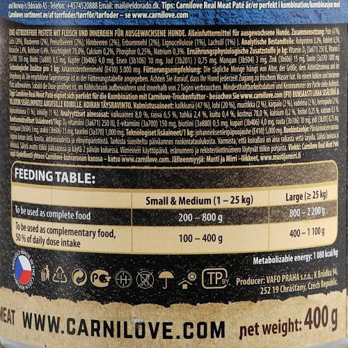 Корм вологий Carnilove Dog k консерви для собак з лососем та індичкою 400 г Київ - фото 5