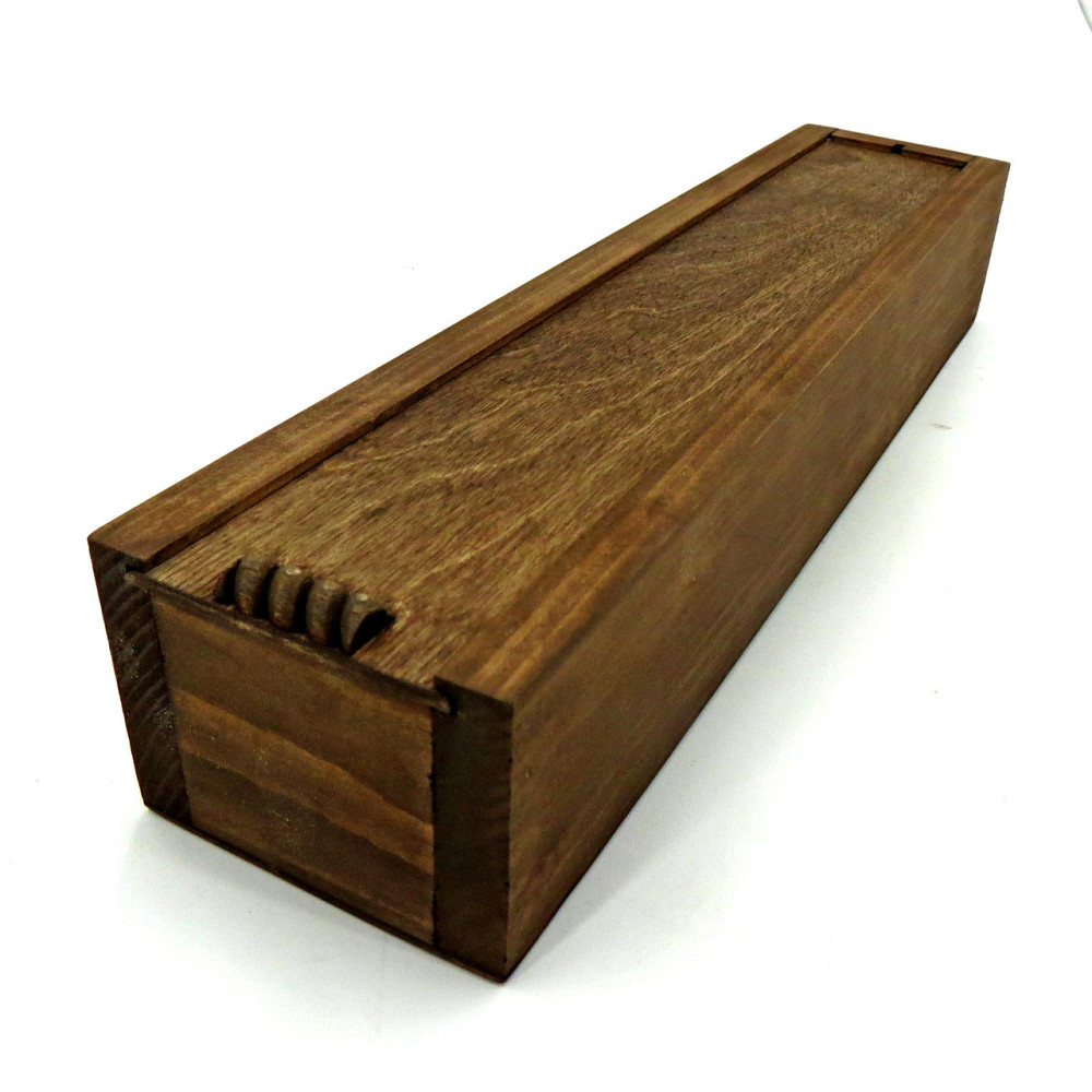 Пенал дерев'яний "Петунія фанера 34х7х8см" капучино Миколаїв - фото 8