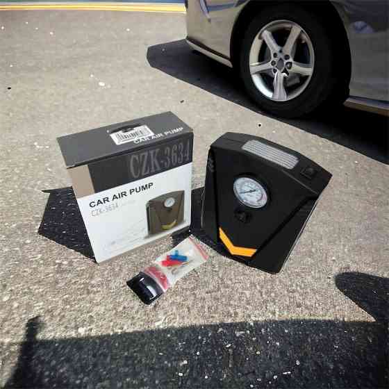 Компрессор для автомобиля 12V, Компрессоры для накачки шин, Портативный аккумуляторный pump WX-93 Львов