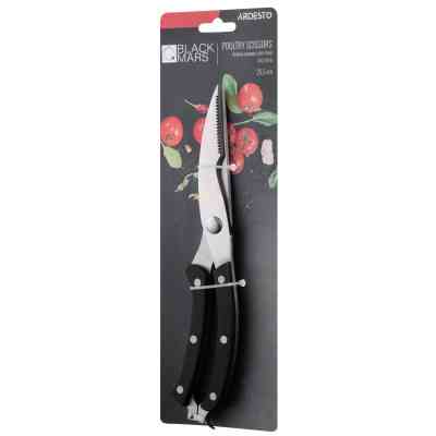 Кухонні ножиці Ardesto Black Mars для птиці 25,5 см Black (AR2125PB) Вінниця