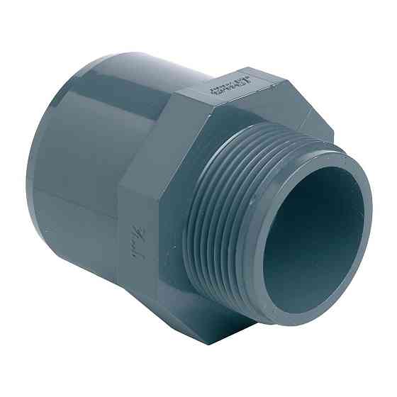 Муфта ПВХ Effast RGRAMG075H перехідна, із зовнішньою різьбою d75x90x2-1/2