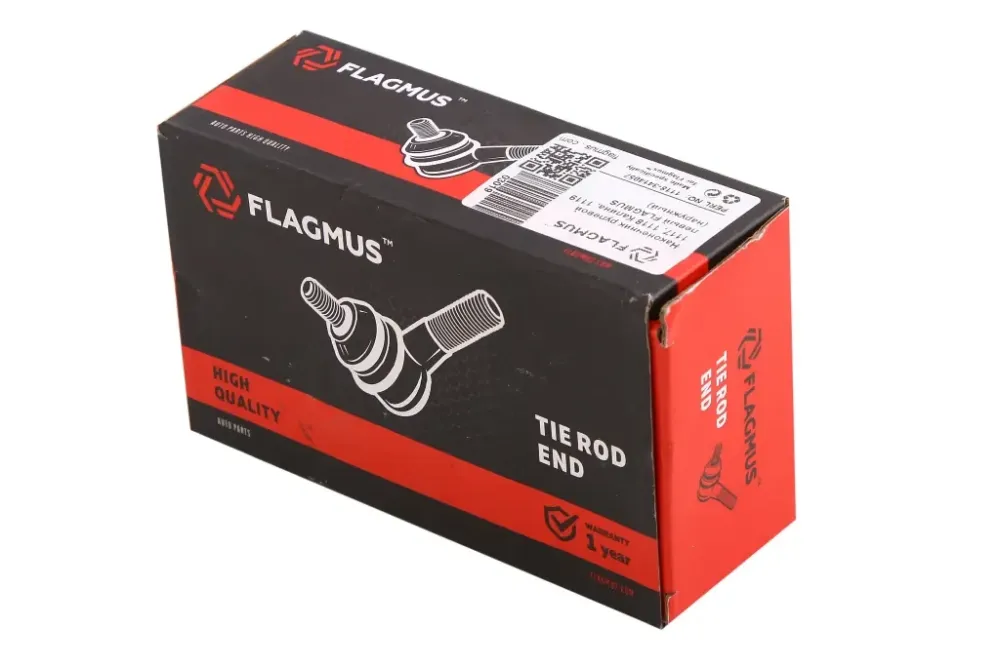 Наконечник рульової тяги 1118 Flagmus лівий з кріпежем Вінниця - фото 2