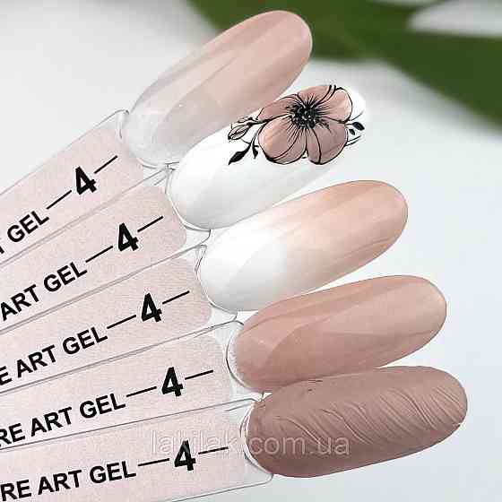 Гель-фарба для омбре Crooz Art gel ombre № 04 (капучино-нюд) 3мл Херсон