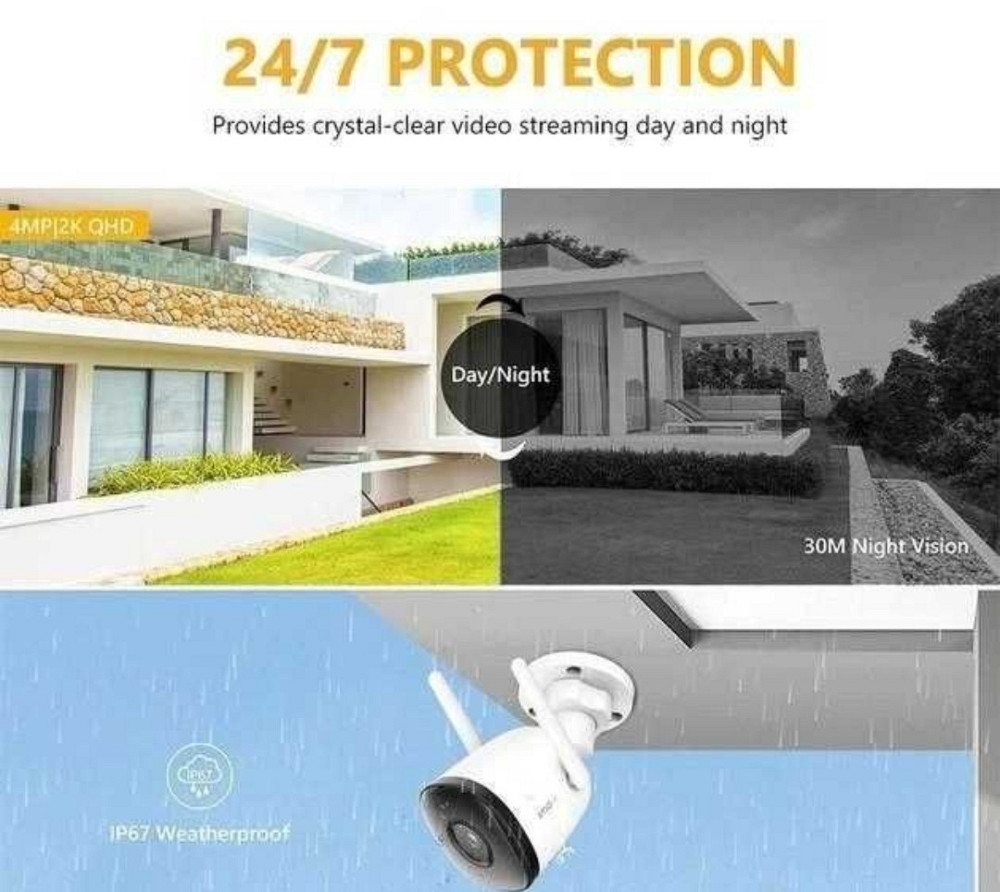 IP- Камера: IMOU Bullet 3C 5MP 3K. Харьков - изображение 7