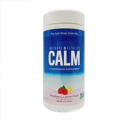 Мінерали Natural Vitality Антистресовий напій, смак малина лимон, CALM, Powder Raspberr (PTG00009) Вінниця - фото 1