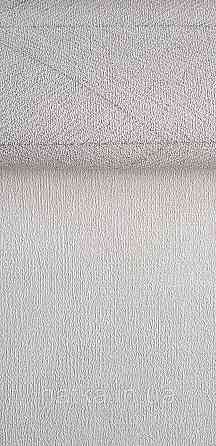 Шпалери вінілові на флізеліні Rasch Golden Hour метрові однотонні структурні під тканину мішковину білі Київ