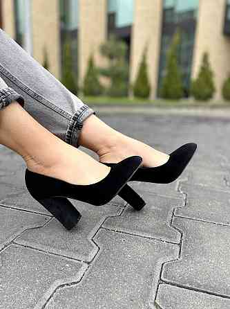 Туфлі жіночі SEASTAR чорні оксамит каблук 9см 36р.-23см 37р.-23,5см 38р.-24,5см ( 1920) Коломыя