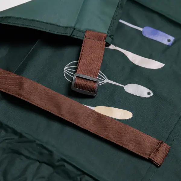 Фартух кухонний з поліестеру 68*75 см водонепроникний зелений 529-1GR Коломия - фото 4